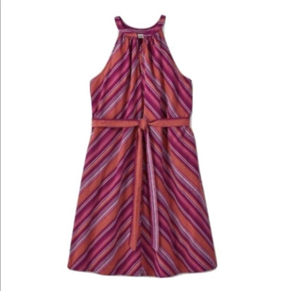 A New Day Purple Striped Dress NWT Boho
